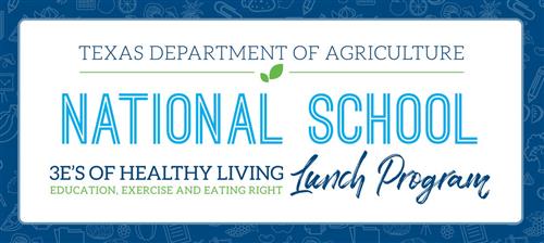 National School Lunch Program: 3Es of Healthy Living: Education, Exercise and Eating Right