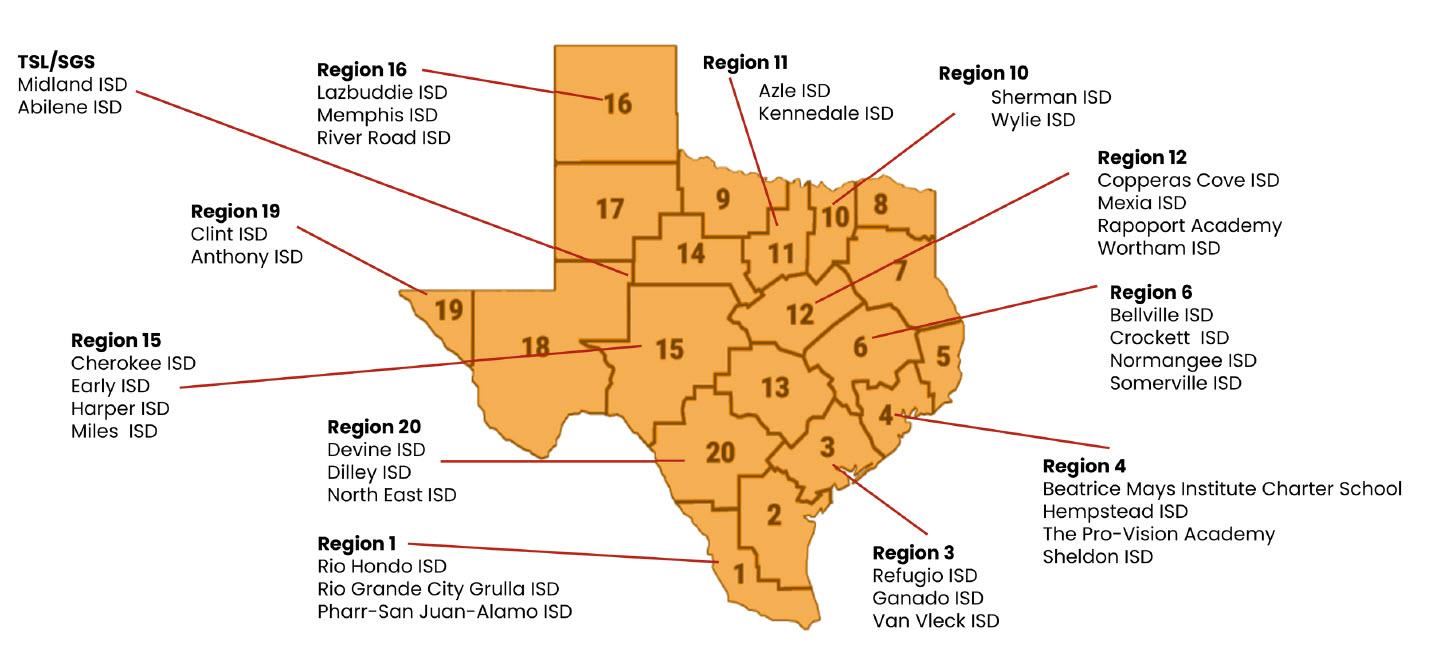 TSL Districts Map 2024