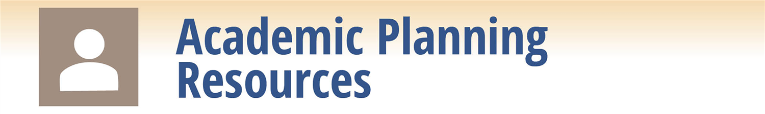 Academic Planning Resources